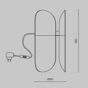 Tafellamp Insight Zwart - Afbeelding 4