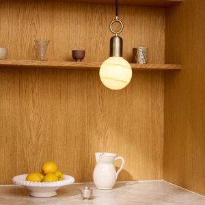 Stockholm lichtbron marmerbruin - Oann.nl