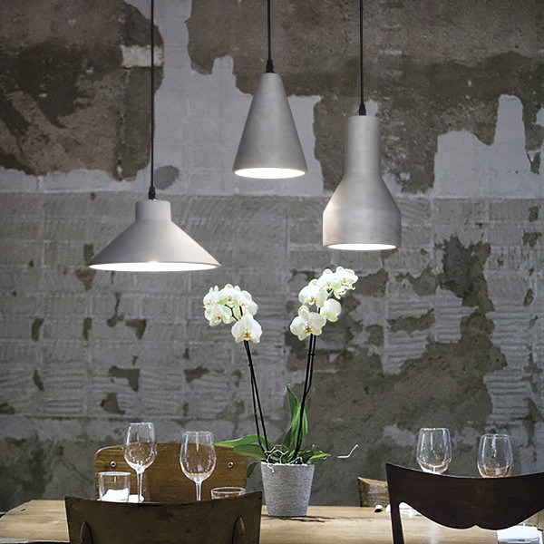 Hanglamp OIL Betonlook, Ø150 – OANN – afbeelding 3