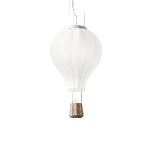 Hanglamp DREAM BIG Wit vooraanzicht - OANN