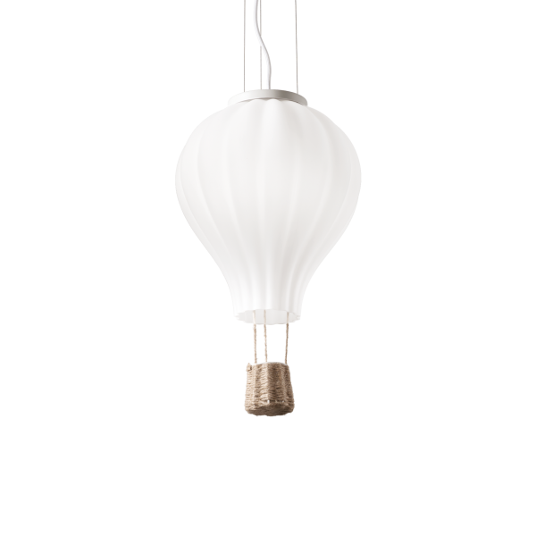 Hanglamp DREAM BIG Wit vooraanzicht - OANN