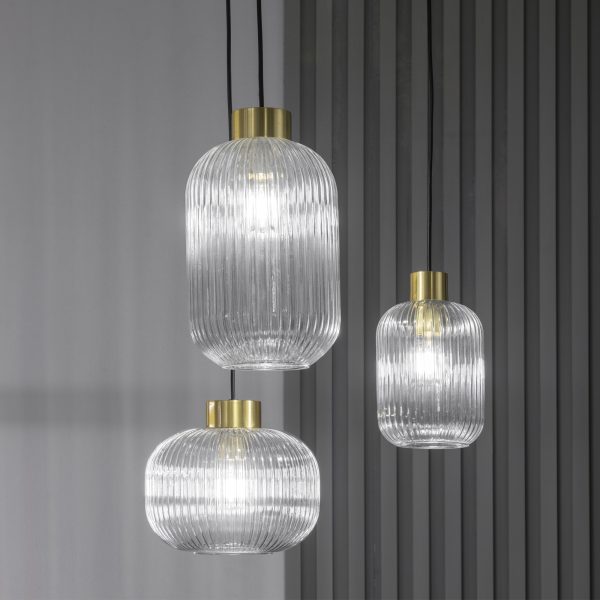 Hanglamp MINT Gerookt, 1 lichts – OANN – afbeelding 2