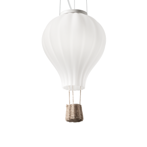 Hanglamp DREAM BIG Wit vooraanzicht - OANN