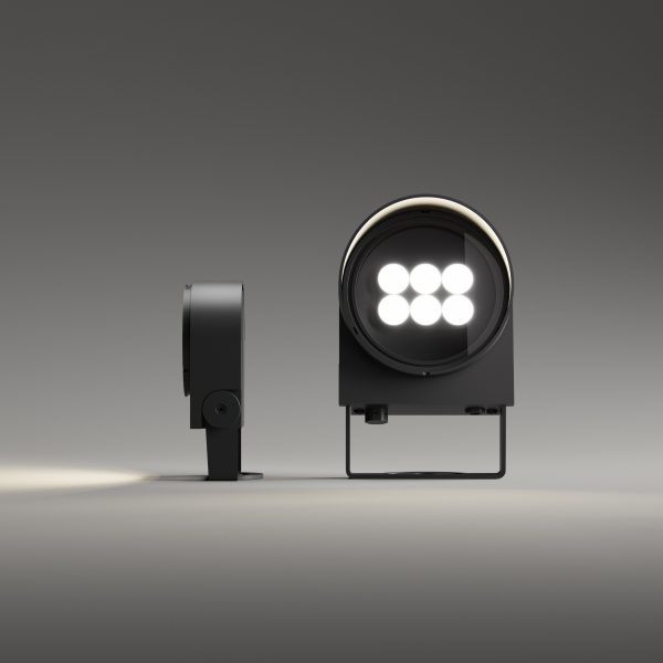 Projector/Opbouwspot ULEX Antraciet, Ø90 – OANN – afbeelding 4
