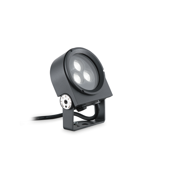Projector/Opbouwspot ULEX Antraciet vooraanzicht - OANN