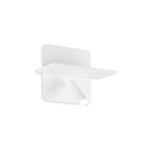 Wandlamp PIANO Wit vooraanzicht - OANN