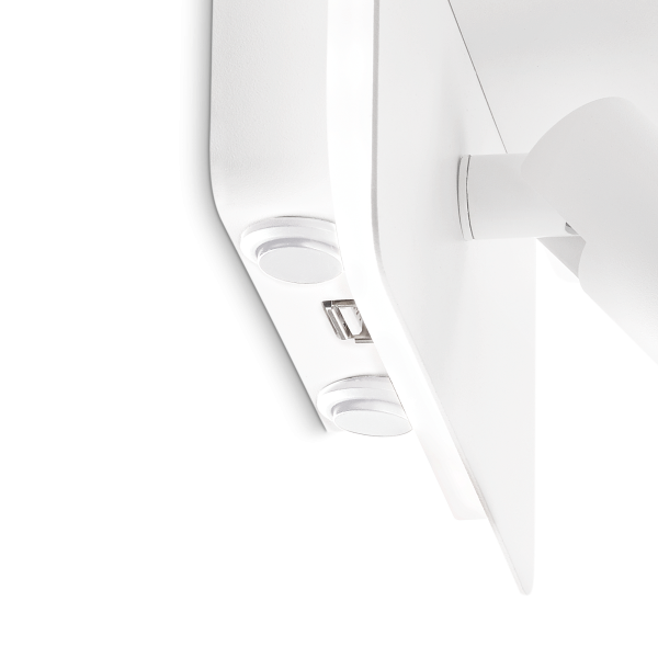 Wandlamp PIANO Wit, 2 lichts – OANN