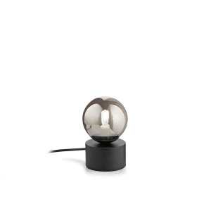 Tafellamp PERLAGE Gerookt vooraanzicht - OANN