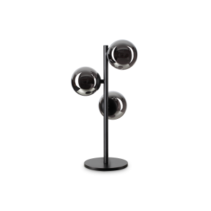 Tafellamp PERLAGE Gerookt vooraanzicht - OANN