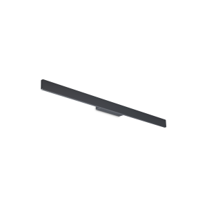 Wandlamp LINEA Antraciet vooraanzicht - OANN