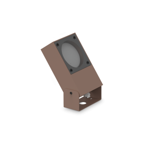 Projector/Opbouwspot SIRIO Koffiebruin vooraanzicht - OANN