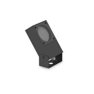 Projector/Opbouwspot SIRIO Zwart vooraanzicht - OANN