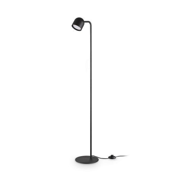 Vloerlamp DODO Zwart vooraanzicht - OANN