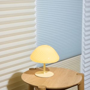 Tafellamp MINI MUSH Crème sfeerimpressie - OANN