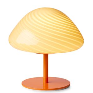 Tafellamp MINI MUSH Orange vooraanzicht - OANN