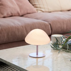 Tafellamp MINI MUSH Purple sfeerimpressie - OANN