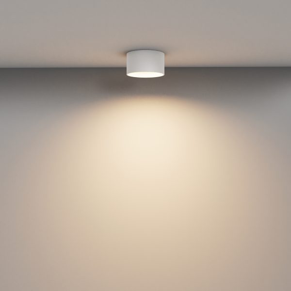C089CL plafondlamp wit zijaanzicht