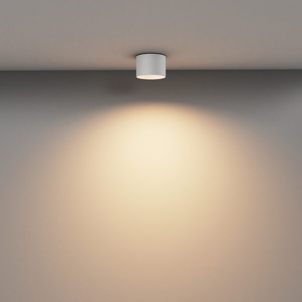 C089CL plafondlamp wit zijaanzicht