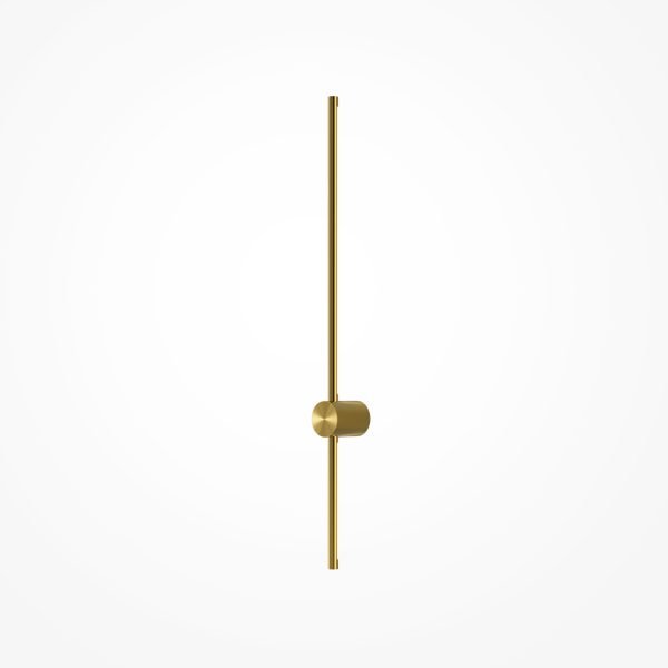 Wandlamp Light stick Messing vooraanzicht - OANN
