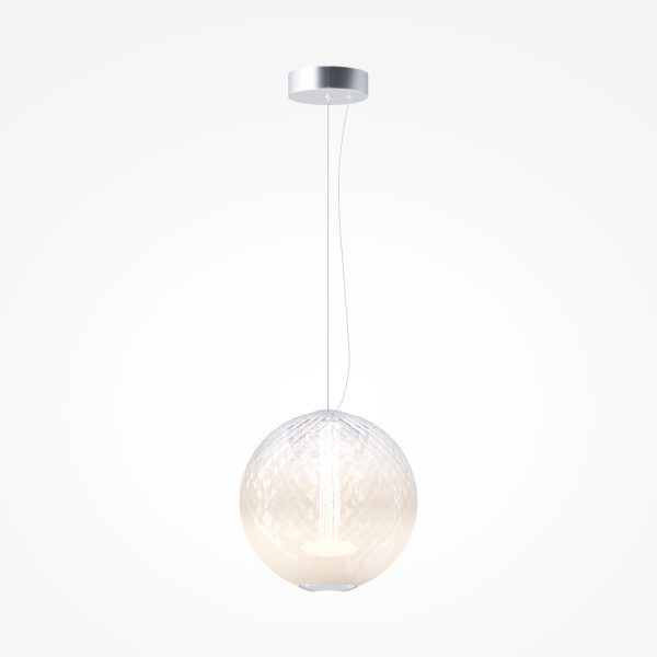 Hanglamp Bruma Chroom, Rond
