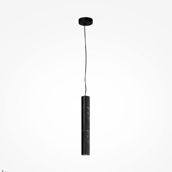 Hanglamp Basic Texture Zwart, Ø60