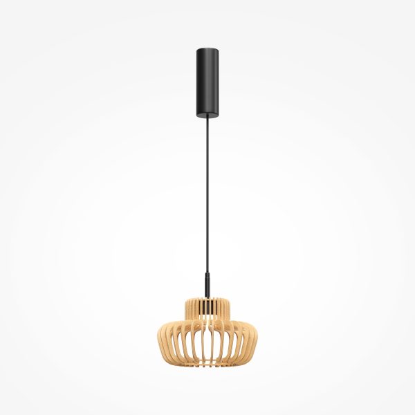 Hanglamp Namiki Zwart, 1 lichts