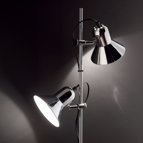 Vloerlamp POLLY Zwart, 2 lichts – OANN – afbeelding 2