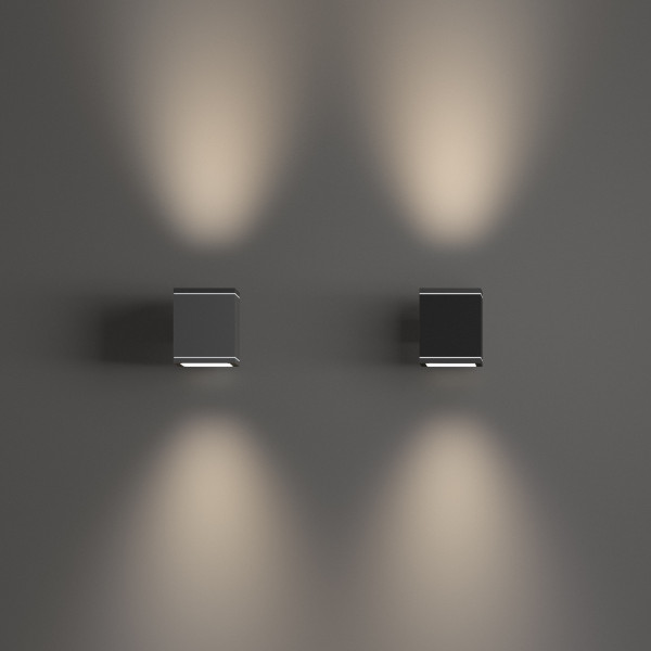 Wandlamp SNIF Zwart, 1 lichts – OANN – afbeelding 2