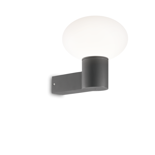 Wandlamp CLIO Antraciet vooraanzicht - OANN