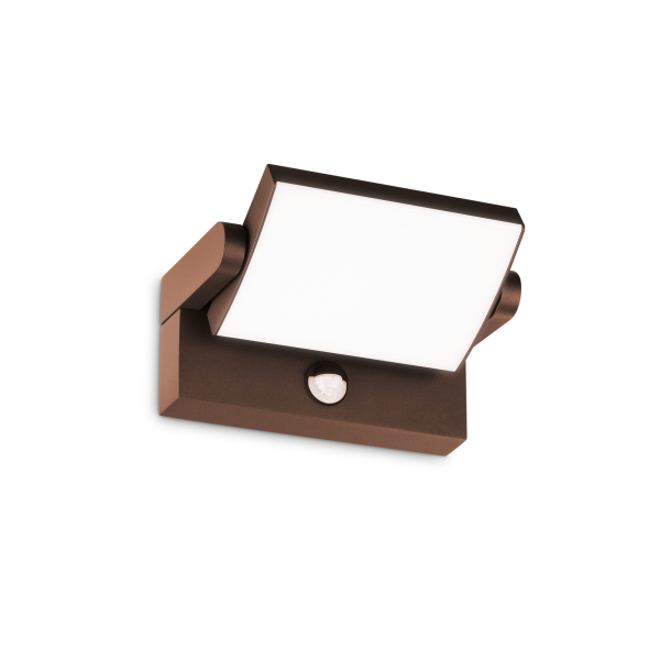 Wandlamp SWIPE Koffiebruin vooraanzicht - OANN