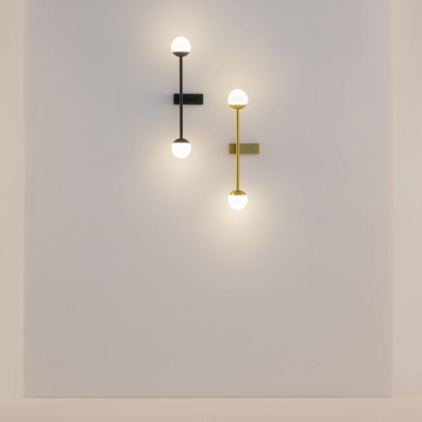 Wandlamp Touch Zwart perspectief - OANN