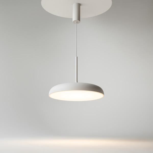 Hanglamp Gerhard Wit sfeerimpressie - OANN