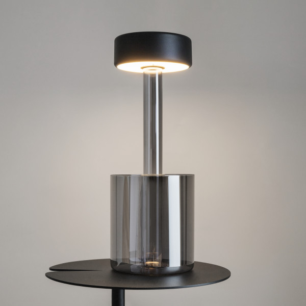 Oplaadbare lamp AI Collaboration Grijs detail - OANN