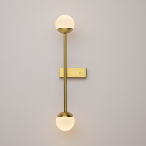Wandlamp Touch Messing opstelling - OANN