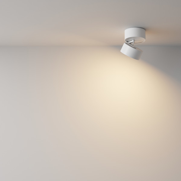 Plafondlamp Onda Wit opstelling - OANN