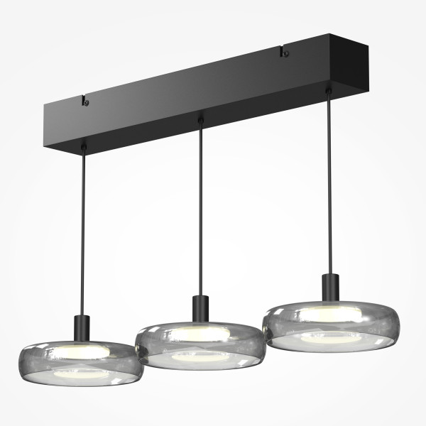 Hanglamp Float Zwart opstelling - OANN