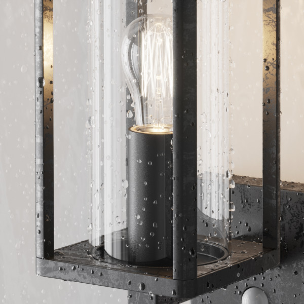 Buitenwandlamp Cell Grafiet opstelling - OANN