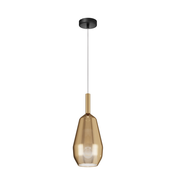 Hanglamp Duality Zwart, 1 lichts