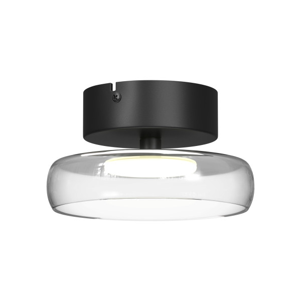 Plafondlamp Float Zwart sfeerimpressie - OANN