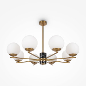 Hanglamp Marble Messing vooraanzicht - OANN