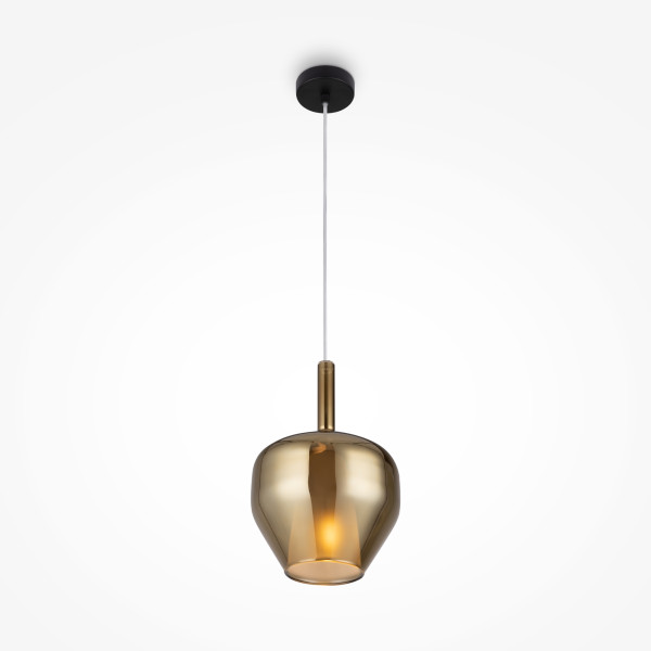 Hanglamp Duality Zwart vooraanzicht - OANN