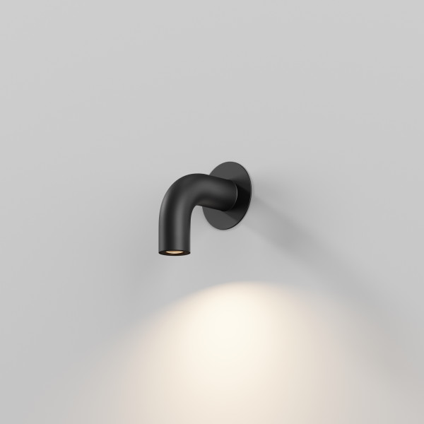 Buitenwandlamp Sleek Grafiet vooraanzicht - OANN