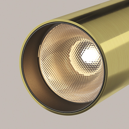 Plafondlamp Focus Messing, 1 lichts van Maytoni