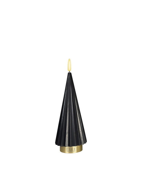 BOREAL S – zwart, LED-kaars van Elle Decoration