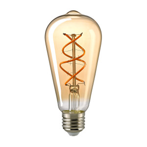 Lichtbron FILAMENT RUSTIKA CURVED, E27 van Sompex