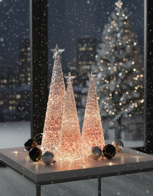 GLAMOR – Rood, decoratieve tafellamp van Sompex – afbeelding 3