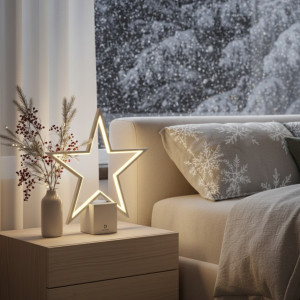 LUCY 2.0 – zilver, 40CM, oplaadbare tafellamp van Sompex – afbeelding 3
