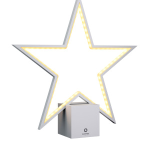 LUCY 2.0 – zilver, 40CM, oplaadbare tafellamp van Sompex – afbeelding 2