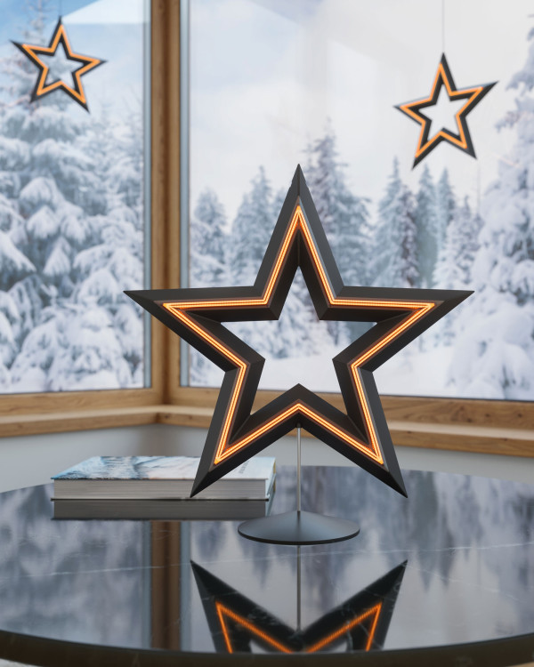 FREESTAR – zwart, oplaadbare decoratieve lamp van Sompex – afbeelding 5