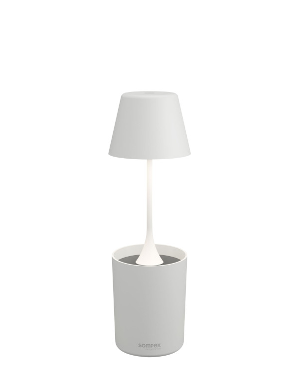 PEEKY – Wit, oplaadbare tafellamp van Sompex – afbeelding 5